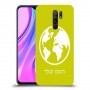 עולם כיסוי מגן קשיח בעיצוב אישי עם השם שלך ל Xiaomi Redmi 9 יחידה אחת סקרין מובייל