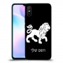 אריה כיסוי מגן קשיח בעיצוב אישי עם השם שלך ל Xiaomi Redmi 9A יחידה אחת סקרין מובייל