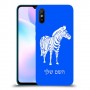 זברה כיסוי מגן קשיח בעיצוב אישי עם השם שלך ל Xiaomi Redmi 9A יחידה אחת סקרין מובייל
