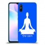 יוגה כיסוי מגן קשיח בעיצוב אישי עם השם שלך ל Xiaomi Redmi 9A יחידה אחת סקרין מובייל