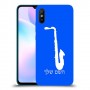 סקספון כיסוי מגן קשיח בעיצוב אישי עם השם שלך ל Xiaomi Redmi 9A יחידה אחת סקרין מובייל