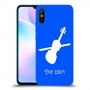 כינור כיסוי מגן קשיח בעיצוב אישי עם השם שלך ל Xiaomi Redmi 9A יחידה אחת סקרין מובייל