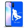 סקִי כיסוי מגן קשיח בעיצוב אישי עם השם שלך ל Xiaomi Redmi 9A יחידה אחת סקרין מובייל