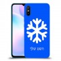 שלג כיסוי מגן קשיח בעיצוב אישי עם השם שלך ל Xiaomi Redmi 9A יחידה אחת סקרין מובייל