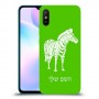 זברה כיסוי מגן קשיח בעיצוב אישי עם השם שלך ל Xiaomi Redmi 9A יחידה אחת סקרין מובייל