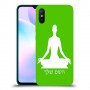 יוגה כיסוי מגן קשיח בעיצוב אישי עם השם שלך ל Xiaomi Redmi 9A יחידה אחת סקרין מובייל
