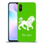 אריה כיסוי מגן קשיח בעיצוב אישי עם השם שלך ל Xiaomi Redmi 9A יחידה אחת סקרין מובייל