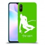 סקִי כיסוי מגן קשיח בעיצוב אישי עם השם שלך ל Xiaomi Redmi 9A יחידה אחת סקרין מובייל