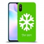 שלג כיסוי מגן קשיח בעיצוב אישי עם השם שלך ל Xiaomi Redmi 9A יחידה אחת סקרין מובייל