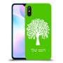 עץ כיסוי מגן קשיח בעיצוב אישי עם השם שלך ל Xiaomi Redmi 9A יחידה אחת סקרין מובייל