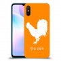 תרנגול כיסוי מגן קשיח בעיצוב אישי עם השם שלך ל Xiaomi Redmi 9A יחידה אחת סקרין מובייל
