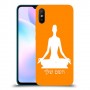 יוגה כיסוי מגן קשיח בעיצוב אישי עם השם שלך ל Xiaomi Redmi 9A יחידה אחת סקרין מובייל