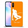 סקִי כיסוי מגן קשיח בעיצוב אישי עם השם שלך ל Xiaomi Redmi 9A יחידה אחת סקרין מובייל