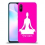 יוגה כיסוי מגן קשיח בעיצוב אישי עם השם שלך ל Xiaomi Redmi 9A יחידה אחת סקרין מובייל