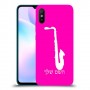 סקספון כיסוי מגן קשיח בעיצוב אישי עם השם שלך ל Xiaomi Redmi 9A יחידה אחת סקרין מובייל