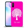 עץ כיסוי מגן קשיח בעיצוב אישי עם השם שלך ל Xiaomi Redmi 9A יחידה אחת סקרין מובייל