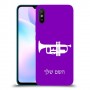 חצוצרה כיסוי מגן קשיח בעיצוב אישי עם השם שלך ל Xiaomi Redmi 9A יחידה אחת סקרין מובייל