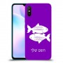דגים כיסוי מגן קשיח בעיצוב אישי עם השם שלך ל Xiaomi Redmi 9A יחידה אחת סקרין מובייל