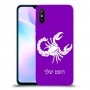 עקרב כיסוי מגן קשיח בעיצוב אישי עם השם שלך ל Xiaomi Redmi 9A יחידה אחת סקרין מובייל