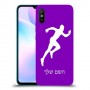 רץ כיסוי מגן קשיח בעיצוב אישי עם השם שלך ל Xiaomi Redmi 9A יחידה אחת סקרין מובייל