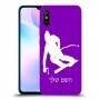 סקִי כיסוי מגן קשיח בעיצוב אישי עם השם שלך ל Xiaomi Redmi 9A יחידה אחת סקרין מובייל
