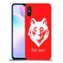 זאב כיסוי מגן קשיח בעיצוב אישי עם השם שלך ל Xiaomi Redmi 9A יחידה אחת סקרין מובייל