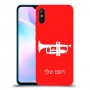 חצוצרה כיסוי מגן קשיח בעיצוב אישי עם השם שלך ל Xiaomi Redmi 9A יחידה אחת סקרין מובייל