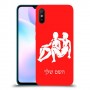 תאומים כיסוי מגן קשיח בעיצוב אישי עם השם שלך ל Xiaomi Redmi 9A יחידה אחת סקרין מובייל