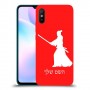 סמוראי כיסוי מגן קשיח בעיצוב אישי עם השם שלך ל Xiaomi Redmi 9A יחידה אחת סקרין מובייל