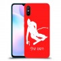 סקִי כיסוי מגן קשיח בעיצוב אישי עם השם שלך ל Xiaomi Redmi 9A יחידה אחת סקרין מובייל