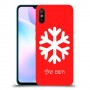 שלג כיסוי מגן קשיח בעיצוב אישי עם השם שלך ל Xiaomi Redmi 9A יחידה אחת סקרין מובייל