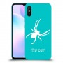 עכביש כיסוי מגן קשיח בעיצוב אישי עם השם שלך ל Xiaomi Redmi 9A יחידה אחת סקרין מובייל