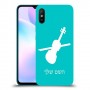 כינור כיסוי מגן קשיח בעיצוב אישי עם השם שלך ל Xiaomi Redmi 9A יחידה אחת סקרין מובייל