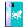 אריה כיסוי מגן קשיח בעיצוב אישי עם השם שלך ל Xiaomi Redmi 9A יחידה אחת סקרין מובייל