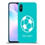 כדורגל - כדור כיסוי מגן קשיח בעיצוב אישי עם השם שלך ל Xiaomi Redmi 9A יחידה אחת סקרין מובייל
