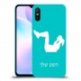 אימון ספורט - אישה כיסוי מגן קשיח בעיצוב אישי עם השם שלך ל Xiaomi Redmi 9A יחידה אחת סקרין מובייל