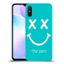 סמיילי כיסוי מגן קשיח בעיצוב אישי עם השם שלך ל Xiaomi Redmi 9A יחידה אחת סקרין מובייל