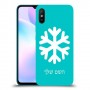 שלג כיסוי מגן קשיח בעיצוב אישי עם השם שלך ל Xiaomi Redmi 9A יחידה אחת סקרין מובייל