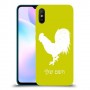תרנגול כיסוי מגן קשיח בעיצוב אישי עם השם שלך ל Xiaomi Redmi 9A יחידה אחת סקרין מובייל