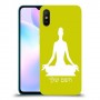 יוגה כיסוי מגן קשיח בעיצוב אישי עם השם שלך ל Xiaomi Redmi 9A יחידה אחת סקרין מובייל