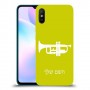 חצוצרה כיסוי מגן קשיח בעיצוב אישי עם השם שלך ל Xiaomi Redmi 9A יחידה אחת סקרין מובייל
