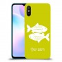 דגים כיסוי מגן קשיח בעיצוב אישי עם השם שלך ל Xiaomi Redmi 9A יחידה אחת סקרין מובייל