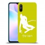 סקִי כיסוי מגן קשיח בעיצוב אישי עם השם שלך ל Xiaomi Redmi 9A יחידה אחת סקרין מובייל