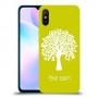 עץ כיסוי מגן קשיח בעיצוב אישי עם השם שלך ל Xiaomi Redmi 9A יחידה אחת סקרין מובייל