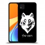 זאב כיסוי מגן קשיח בעיצוב אישי עם השם שלך ל Xiaomi Redmi 9C יחידה אחת סקרין מובייל