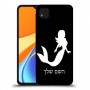 בת הים כיסוי מגן קשיח בעיצוב אישי עם השם שלך ל Xiaomi Redmi 9C יחידה אחת סקרין מובייל