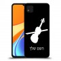 כינור כיסוי מגן קשיח בעיצוב אישי עם השם שלך ל Xiaomi Redmi 9C יחידה אחת סקרין מובייל