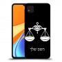 מאזניים כיסוי מגן קשיח בעיצוב אישי עם השם שלך ל Xiaomi Redmi 9C יחידה אחת סקרין מובייל