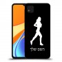 ג'וגלין - אישה כיסוי מגן קשיח בעיצוב אישי עם השם שלך ל Xiaomi Redmi 9C יחידה אחת סקרין מובייל