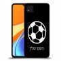 כדורגל - כדור כיסוי מגן קשיח בעיצוב אישי עם השם שלך ל Xiaomi Redmi 9C יחידה אחת סקרין מובייל